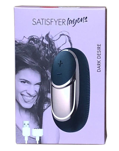 Main image for product index 6: Потужний вібратор Satisfyer Lay-On - Dark Desire