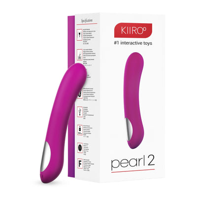 Интерактивный вибростимулятор точки G Kiiroo Pearl 2 - фото 1