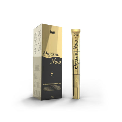 Main image for product index 1: Возбуждающий гель-вибратор для клитора в тубе с вибрирующим кончиком 2-в-1: Intt Orgasm Now