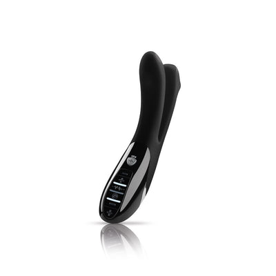 Main image for product index 1: Вібратор подвійний з електростимуляцією Mystim Tingling Aparte eStim Black, міостимулятор