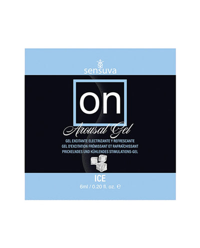 Main image for product index 1: Пробник возбуждающего геля Sensuva - ON for Her Arousal Gel Ice
