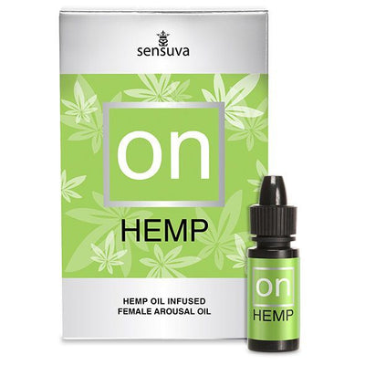 Main image for product index 1: Возбуждающие капли для клитора Sensuva - ON Arousal Oil for Her Hemp Infused
