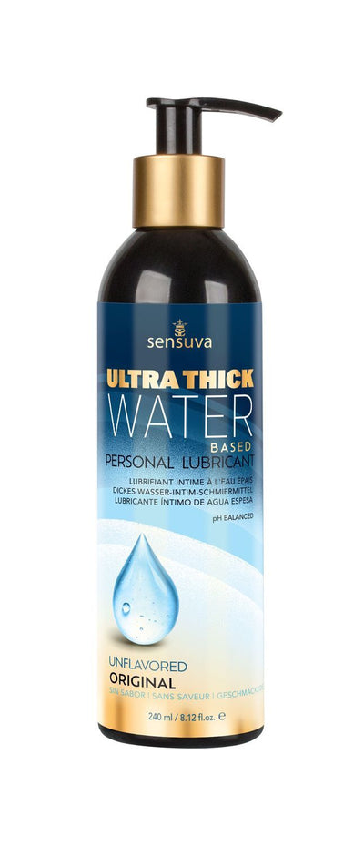 Main image for product index 3: Густа змазка Sensuva Ultra-Thick Water-Based на водній основі, без гліцерину та парабенів