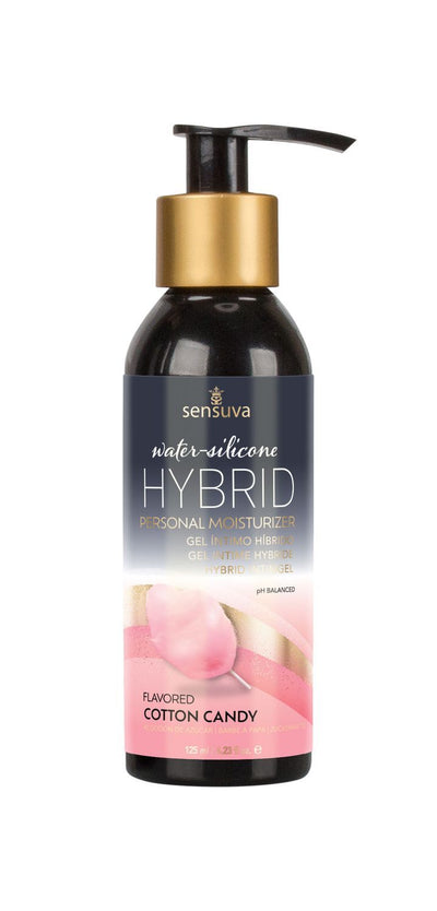 Смазка водно-силиконовая Sensuva Hybrid Cotton Candy - фото 1