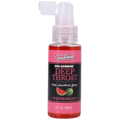 Main image for product index 1: Спрей для мінету Doc Johnson GoodHead DeepThroat Spray - Watermelon