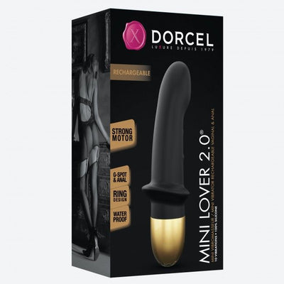 Вібратор Dorcel Mini Lover 2.0, для точки G і масажу простати - фото 9