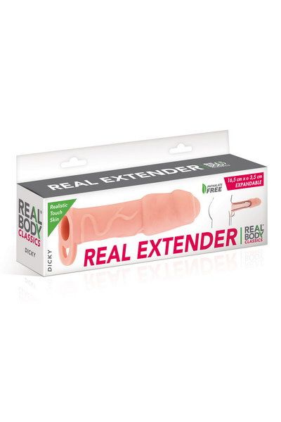 Насадка на член Real Body - Real Extender DICKY - фото 3