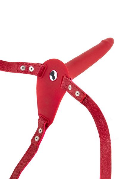 Страпон з вібрацією Fetish Tentation Vibrating Strap-On with Dildo - фото 2
