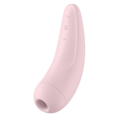 Main image for product index 5: Вакуумний кліторальний стимулятор Satisfyer Curvy 2+ з керуванням через інтернет
