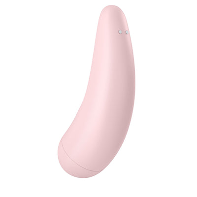 Main image for product index 2: Вакуумний кліторальний стимулятор Satisfyer Curvy 2+ з керуванням через інтернет