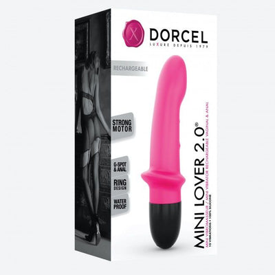 Вібратор Dorcel Mini Lover 2.0, для точки G і масажу простати - фото 4