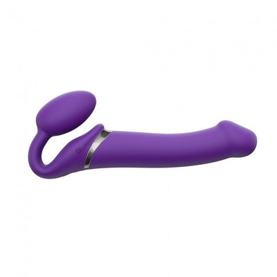 Безремневой страпон с вибрацией Strap-On-Me Vibrating - фото 32