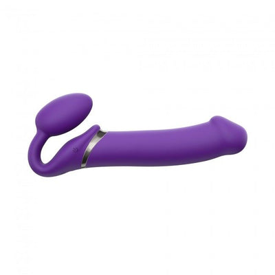 Безремневой страпон с вибрацией Strap-On-Me Vibrating - фото 42