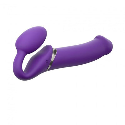 Безремневой страпон с вибрацией Strap-On-Me Vibrating - фото 38