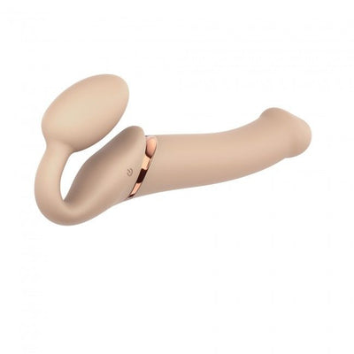 Безремневой страпон с вибрацией Strap-On-Me Vibrating - фото 33