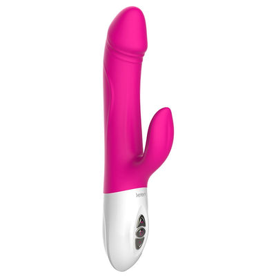 Пульсатор-кролик Leten Vibrator Realistic с подогревом - фото 1