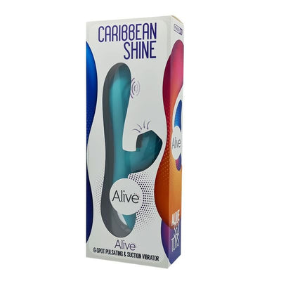 Вибратор-кролик 3в1 Alive Caribbean Shine - фото 2