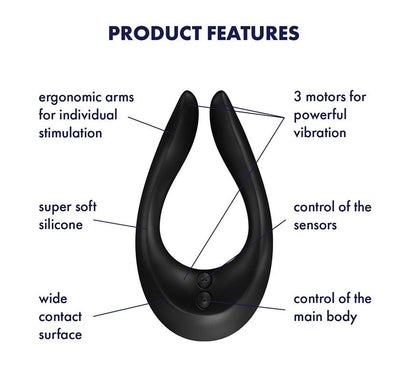 Вибратор для пар Satisfyer Endless Joy - фото 9