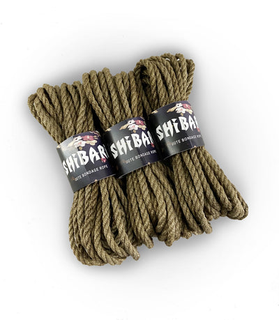 Main image for product index 2: Джутова мотузка для шібарі Feral Feelings Shibari Rope, 8 м