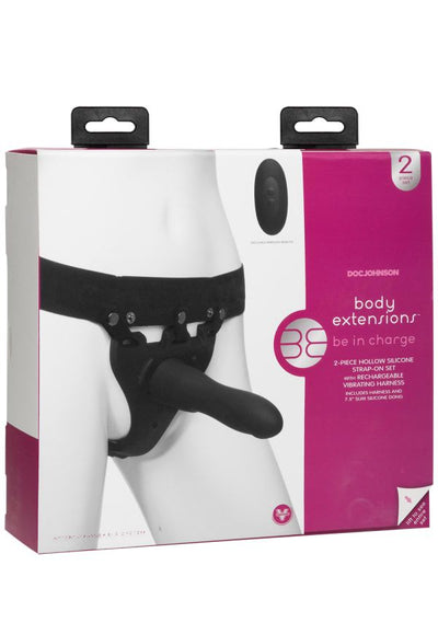 Main image for product index 7: Страпон унисекс Doc Johnson Body Extensions - Be in charge, полая насадка