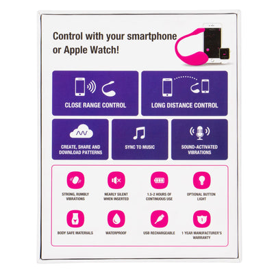 Main image for product index 5: Смарт-виброяйцо Lovense Lush 2