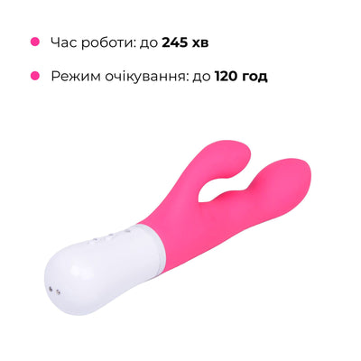 Смарт вибратор-кролик Lovense Nora с вращающимся стволом - фото 7