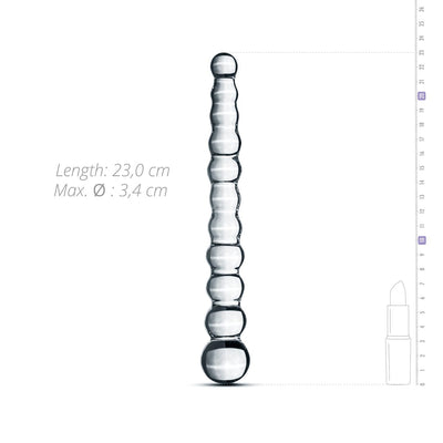 Main image for product index 4: Стеклянный дилдо в виде бусин Gildo Glass Dildo No. 20