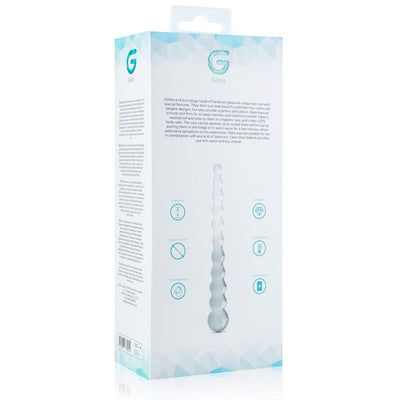 Main image for product index 6: Стеклянный дилдо в виде бусин Gildo Glass Dildo No. 20