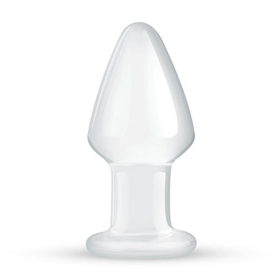 Скляна анальна пробка Gildo Glass Buttplug No. 25 - фото 1
