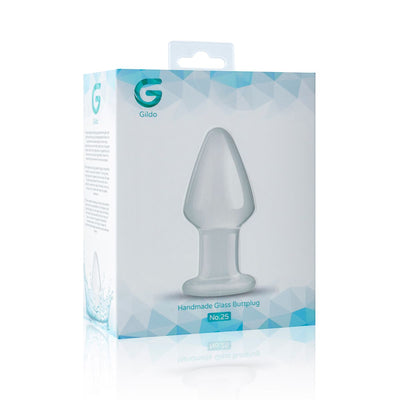 Скляна анальна пробка Gildo Glass Buttplug No. 25 - фото 4