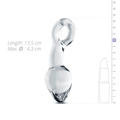 Main image for product index 3: Стеклянный стимулятор простаты Gildo Glass Prostate Plug No. 13