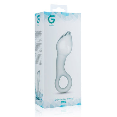 Main image for product index 4: Стеклянный стимулятор простаты Gildo Glass Prostate Plug No. 13