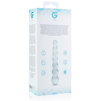 Main image for product index 6: Стеклянный дилдо в виде бусин Gildo Glass Dildo No. 19
