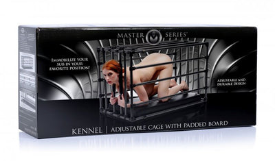 Прочная разборная клетка для наказаний Kennel Adjustable Bondage Cage - фото 4