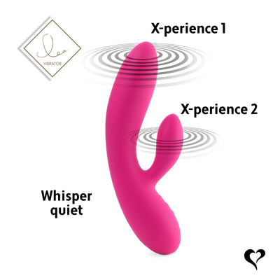 Main image for product index 20: Гибкий вибратор кролик с двумя моторами FeelzToys Lea Rabbit Vibrator