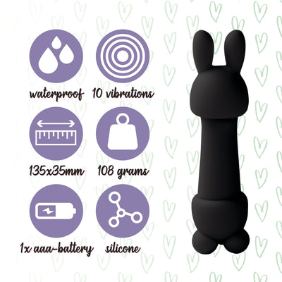 Мінівібратор FeelzToys Mister Bunny - фото 11