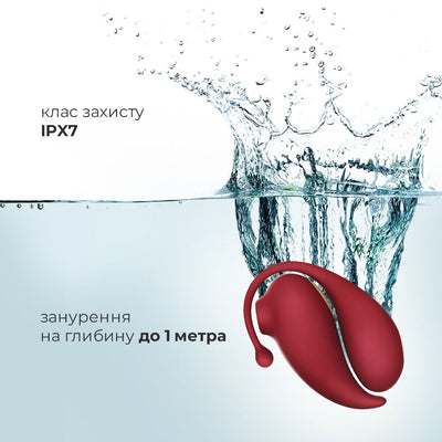 Смарт іграшка Adrien Lastic Inspiration: віброяйце і вакуумний стимулятор з керуванням зі смартфону - фото 5
