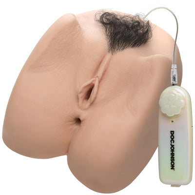 Main image for product index 2: Мастурбатор з вібрацією Doc Johnson Sasha Grey Deep Penetration Vibrating Pussy&Ass