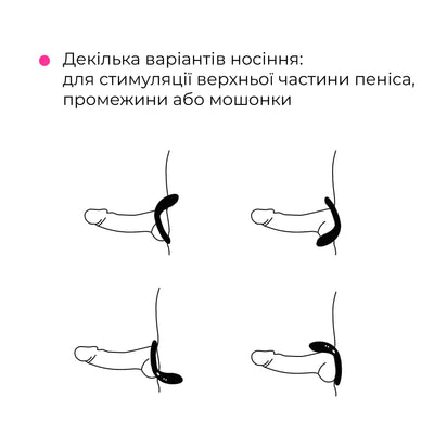 Смарт кільце-насадка на член Lovense Diamo Cock Ring - фото 8