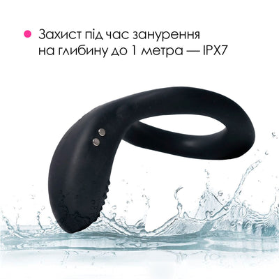 Смарт кільце-насадка на член Lovense Diamo Cock Ring - фото 9