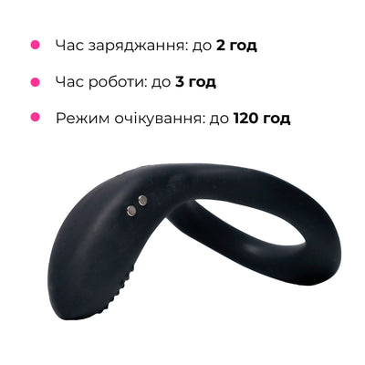 Смарт кільце-насадка на член Lovense Diamo Cock Ring - фото 10
