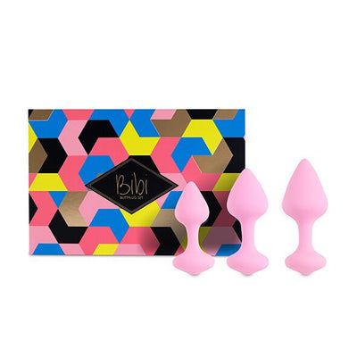 Набір силіконових анальних пробок FeelzToys - Bibi Butt Plug Set - фото 4