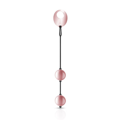 Металлические вагинальные шарики Rosy Gold - Nouveau Kegel Balls - фото 1