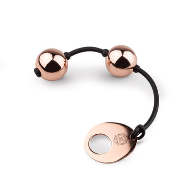 Металлические вагинальные шарики Rosy Gold - Nouveau Kegel Balls - фото 2