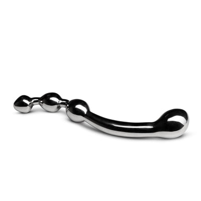 Анально-вагинальный стимулятор Sinner Gear Unbendable — Multi-Stim Pleasure Wand Metal Anal Dildo - фото 2
