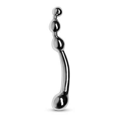 Анально-вагинальный стимулятор Sinner Gear Unbendable — Multi-Stim Pleasure Wand Metal Anal Dildo - фото 1