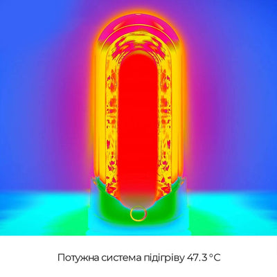 Набор мастурбатора с нагревателем Tenga Flip Zero Red + Flip Warmer - фото 3