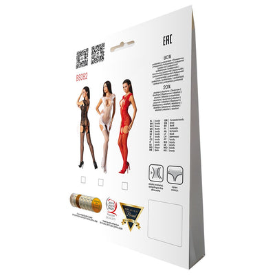 Main image for product index 16: Ажурный бодистокинг с чулками Passion BS082