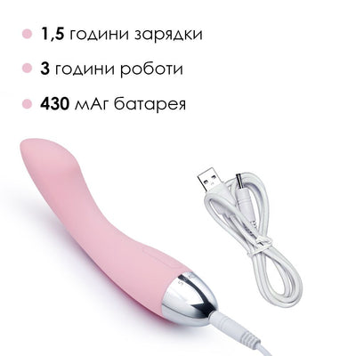 Вибратор для точки G с интеллектуальным режимом Svakom Amy - фото 4