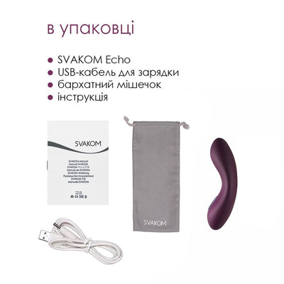 Main image for product index 7: Клиторальный вибратор Svakom Echo